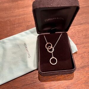Tiffany interlocking circles pendant